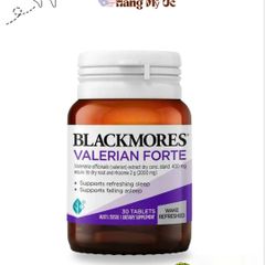 Viên Uống Blackmores Valerian Forte 60 Viên - Hỗ Trợ Giấc Ngủ Chất Lượng Tốt Hơn, Giảm Căng Thẳng Tâm Trí