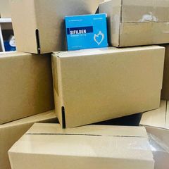 Hộp Giấy Carton Đựng Sifilden Kích Thước 100 - Chất Liệu Bền, Thân Thiện Môi Trường, Lưu Trữ và Vận Chuyển Hàng Hóa