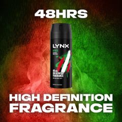 Xịt Khử Mùi Lynx Africa 165ml - Deodorant Nam Hương Thơm Tươi Mát, Hàng Chính Hãng Chất Lượng Cao