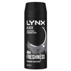 Xịt khử mùi Lynx Deodorant Black 165ml - Hàng chính hãng Australia, mang lại hương thơm tự nhiên và sự tự tin cả ngày.