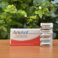 Viên Đặt Trĩ Anusol Suppositories 12 Viên - Giảm Đau, Ngứa Rát, Hỗ Trợ Điều Trị Bệnh Trĩ Từ Úc