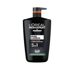 Sữa Tắm L'Oreal Paris Men Expert Pure Carbon 1L - Gel Tắm Chính Hãng Dành Cho Nam Giới Từ Úc