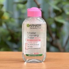 Nước Tẩy Trang Garnier Micellar Cleansing Water 125ml - Dầu Argan, Làm Sạch Sâu, Dịu Nhẹ Da, Chống Trôi Makeup