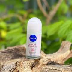 Lăn Khử Mùi Sáng Mịn Nivea Pearl & Beauty 50ml - Sản Phẩm Chính Hãng Hàng Úc, Mang Lại Cảm Giác Tươi Mát và Quyến Rũ