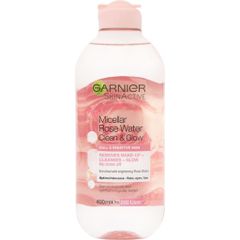 Tẩy Trang Garnier Micellar Rose Water 400ml - Làm Sạch Da Nhạy Cảm, Dưỡng Ẩm, Giúp Làn Da Tươi Sáng, Chống Ô Nhiễm