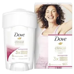 Lăn Khử Mùi Dove Lựu Pomegranate 96h 45ml - Dưỡng Ẩm, Ngăn Mùi Hiệu Quả, An Toàn Cho Da Nhạy Cảm