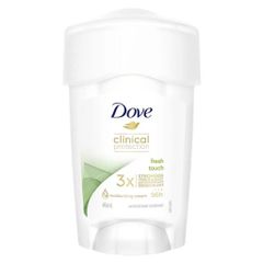 Lăn Khử Mùi Dove Women Clinic Cream Fresh Touch 45ml - Hiệu Quả Đến 96h, Dưỡng Ẩm Và Giảm Mồ Hôi, Phù Hợp Với Da Nhạy Cảm