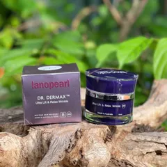 Kem giảm nếp nhăn nâng cơ da sáng Dr.Dermax Lanopearl 50ml - Chống lão hóa, tái tạo da, cấp ẩm, làm căng mịn da