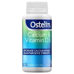 Viên uống Canxi Bầu Ostelin 130 viên - Hỗ trợ sức khỏe mẹ bầu, giảm chuột rút, đau lưng, bổ sung Vitamin D3 giúp xương chắc khỏe