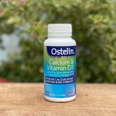 Viên uống Canxi Bầu Ostelin 130 viên - Hỗ trợ sức khỏe mẹ bầu, giảm chuột rút, đau lưng, bổ sung Vitamin D3 giúp xương chắc khỏe