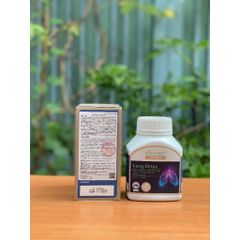 Viên Uống Bổ Phổi Vitatree Lung Detox 60 Viên - Hỗ Trợ Hô Hấp, Thải Độc Phổi Từ Thảo Dược Thiên Nhiên