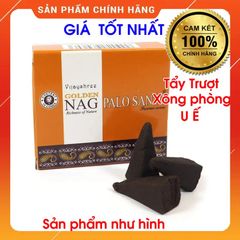 Nụ Trầm Hương Nag Palo Santo Ấn Độ - Hương Thơm Tự Nhiên Thanh Tẩy Không Gian, Giảm Căng Thẳng - Hộp 10 Nụ Gỗ Trắc Xanh