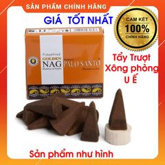 Nụ Trầm Hương Nag Palo Santo Ấn Độ - Hương Thơm Tự Nhiên Thanh Tẩy Không Gian, Giảm Căng Thẳng - Hộp 10 Nụ Gỗ Trắc Xanh