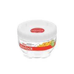 Hộp Bảo Quản Lock&Lock Interlock INL306W 300ml - Hộp Nhựa An Toàn Dùng Đựng Thực Phẩm Và Đồ Khô, Chịu Nhiệt Từ -20 Đến 70 Độ C