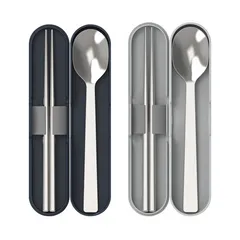 Bộ Muỗng Đũa LocknLock Thép Không Gỉ Cao Cấp Kèm Hộp Đựng - Thiết Kế Sang Trọng, Phù Hợp Văn Phòng, Dã Ngoại