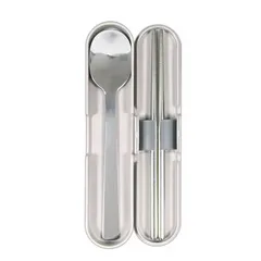 Bộ Muỗng Đũa LocknLock Thép Không Gỉ Cao Cấp Kèm Hộp Đựng - Thiết Kế Sang Trọng, Phù Hợp Văn Phòng, Dã Ngoại