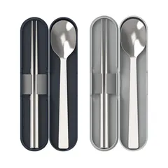 Bộ Muỗng Đũa LocknLock Thép Không Gỉ Cao Cấp Kèm Hộp Đựng - Thiết Kế Sang Trọng, Phù Hợp Văn Phòng, Dã Ngoại