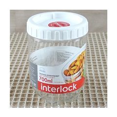 Hộp Bảo Quản Lock&Lock Interlock INL304W 700Ml Nhựa PET - Thiết Kế Sang Trọng, Chống Thẩm Thấu, Dễ Vệ Sinh, An Toàn cho Thực Phẩm