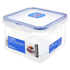 Hộp Nhựa Đựng Thực Phẩm LocknLock Classic 860ml - Nắp Khóa 4 Cạnh, Ron Silicone An Toàn, Chịu Nhiệt, Bảo Quản Thực Phẩm Tươi Nguyên