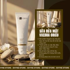 Sữa rửa mặt phù hợp mọi loại da Vxebra Orico Cleanser 100g làm sạch sâu dịu nhẹ