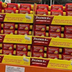 Viên uống giảm đau hạ sốt Tylenol 650mg - Giải pháp hiệu quả cho đau khớp, cảm sốt, đau đầu - Hàng Mỹ, 290 viên