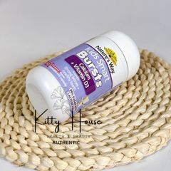 Viên Nhai Canxi Sữa Nature’s Way Kids Smart Calcium + Vitamin D3 - Bổ Sung Hỗ Trợ Xương Răng Chắc Khỏe Cho Trẻ Em 50v/h