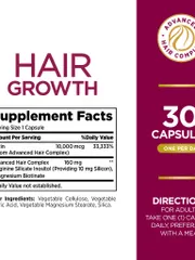 Viên Uống Biotin Hỗ Trợ Tóc Dày Mượt - Nature's Bounty 90 Viên Giúp Tăng Trưởng Tóc Khỏe Mạnh, Không Chứa Gelatin, Dành Cho Người Ăn Chay