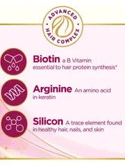 Viên Uống Biotin Hỗ Trợ Tóc Dày Mượt - Nature's Bounty 90 Viên Giúp Tăng Trưởng Tóc Khỏe Mạnh, Không Chứa Gelatin, Dành Cho Người Ăn Chay