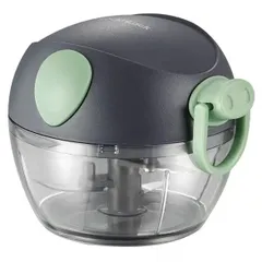 Dụng Cụ Băm Xay Hành Tỏi Mini Hình Con Heo Lock&Lock CKS321 - Lưỡi Dao Thép Không Gỉ 180ml Tiện Lợi Cho Người Nội Trợ