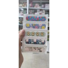 Băng Keo Cá Nhân ECO KIDS Nhiều Màu Sắc Cho Bé - Hộp 100 Miếng An Toàn Mềm Mại, Bảo Vệ Vết Thương Nhẹ Khi Chơi Đùa