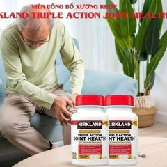 Viên Bổ Xương Khớp Kirkland Triple Action Joint Health 110v - Hỗ Trợ Sụn Khớp, Tăng Cường Độ Linh Hoạt Và Giảm Đau Khớp