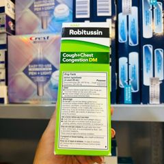 Siro Ho Robitussin DM Max Vị Mâm Xôi - Giúp Kiểm Soát Cơn Ho, Tức Ngực Cho Người Lớn, Giấc Ngủ Ngon Hơn