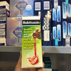 Siro Ho Robitussin DM Max Vị Mâm Xôi - Giúp Kiểm Soát Cơn Ho, Tức Ngực Cho Người Lớn, Giấc Ngủ Ngon Hơn
