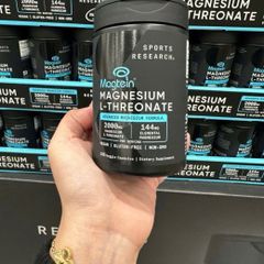 Bổ Sung Magie L-Threonate Sports Research - Tăng Cường Trí Nhớ & Giảm Stress, Hỗ Trợ Tinh Thần Tốt Hơn