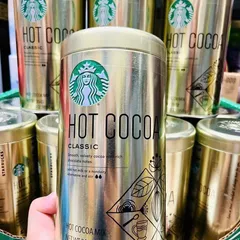 Bột Cacao Starbucks Hot Cacao 850g - Hương vị cacao thơm ngon, tạo không khí lễ hội cho mọi nhà