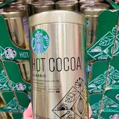 Bột Cacao Starbucks Hot Cacao 850g - Hương vị cacao thơm ngon, tạo không khí lễ hội cho mọi nhà