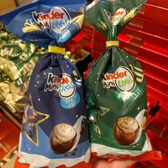 Socola Kinder Mini Eggs Pháp 189gr - Hương vị socola sữa hạt dẻ thơm ngon, món ăn vặt lý tưởng cho trẻ em và người lớn