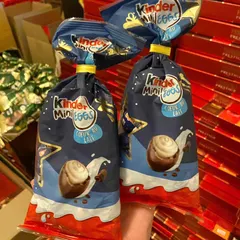 Socola Kinder Mini Eggs Pháp 189gr - Hương vị socola sữa hạt dẻ thơm ngon, món ăn vặt lý tưởng cho trẻ em và người lớn