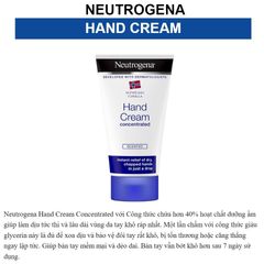 Kem Dưỡng Da Tay Neutrogena Norwegian Formula 50g - Giàu Dưỡng Ẩm, Chăm Sóc Da Mềm Mại, Hương Thơm Nhẹ Nhàng, Chống Khô Nứt
