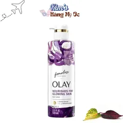Sữa Tắm Dưỡng Ẩm Olay Fearless Artist Series - Bơ Ca Cao & Mật Ong Manuka 475ml, Giúp Da Mềm Mịn & Khỏe Mạnh