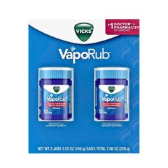 Vicks VapoRub - Dầu Bôi Ấm Ngực Giảm Ho Cho Trẻ Em và Người Lớn - Hỗ Trợ Ngủ Ngon, Giảm Nghẹt Mũi, Cảm Lạnh