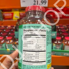 Viên Uống Dầu Cá Kirkland Wild Alaskan Fish Oil 1400mg - Hỗ Trợ Tim Mạch, Cải Thiện Não Bộ, 230 Viên Xuất Xứ Mỹ