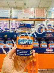 Viên Uống Dầu Cá Hồi Pure Alaska Omega-3 Wild Alaskan Salmon Oil 210v - Bổ Sung Omega-3 Cho Sức Khỏe Tim Mạch và Não Bộ