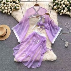 Váy Cosplay Cổ Trang Đồ Ngủ Quyến Rũ - Thời Trang Huyền Bí Cho Dịp Hóa Trang, Tiệc Tùng, Hay Buổi Chụp Ảnh Nghệ Thuật