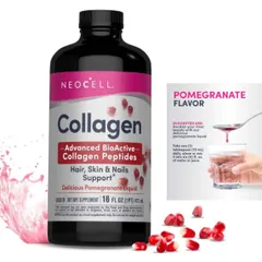 Nước Uống Collagen Lựu Neocell Liquid 473ml - Bổ Sung Collagen Chống Lão Hóa, Dưỡng Da Săn Chắc Từ Thiên Nhiên