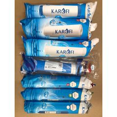 Bộ 7 Lõi Lọc Nước KAROFI Chính Hãng - Lõi Thô 123, RO, GAC-T33, Khoáng Đá, NANO Silver - Giải Pháp Nước Uống An Toàn, Sạch Khuẩn