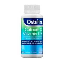 Viên Uống Bổ Sung Canxi và Vitamin D3 Ostelin Úc - 130 Viên Cho Mẹ Bầu và Phụ Nữ Sau Sinh, Hỗ Trợ Sức Khỏe Toàn Diện