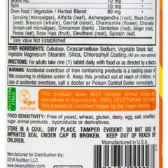 Vitamin Tổng Hợp Deva Vegan - Bổ Sung Vitamin & Khoáng Chất Tăng Cường Sức Đề Kháng, 90 Viên Uống, Dành Cho Người Ăn Chay