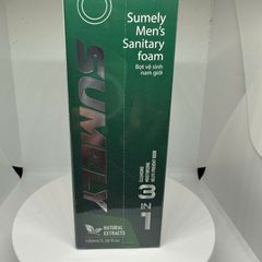 Bọt Vệ Sinh Nam Giới Sumely Men’s Sanitary Foam 100ml - Khử Mùi, Làm Sạch Vùng Kín Hiệu Quả, Dễ Sử Dụng, Cảm Giác Thoải Mái
