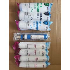 Lõi Lọc Mutosi Chính Hãng - Bộ 8 Lõi Thay Thế Máy Lọc Nước RO - Bảo Vệ Sức Khỏe, Lọc Sạch Mọi Tạp Chất